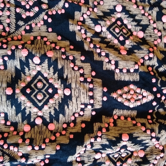 Scobe Black Aztec Inspired Tank Top - Picture 2 of 5